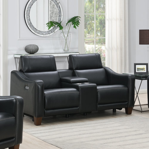 Wildon Home® Glastbury 71'' Upholstered Power Reclining Loveseat | Wayfair